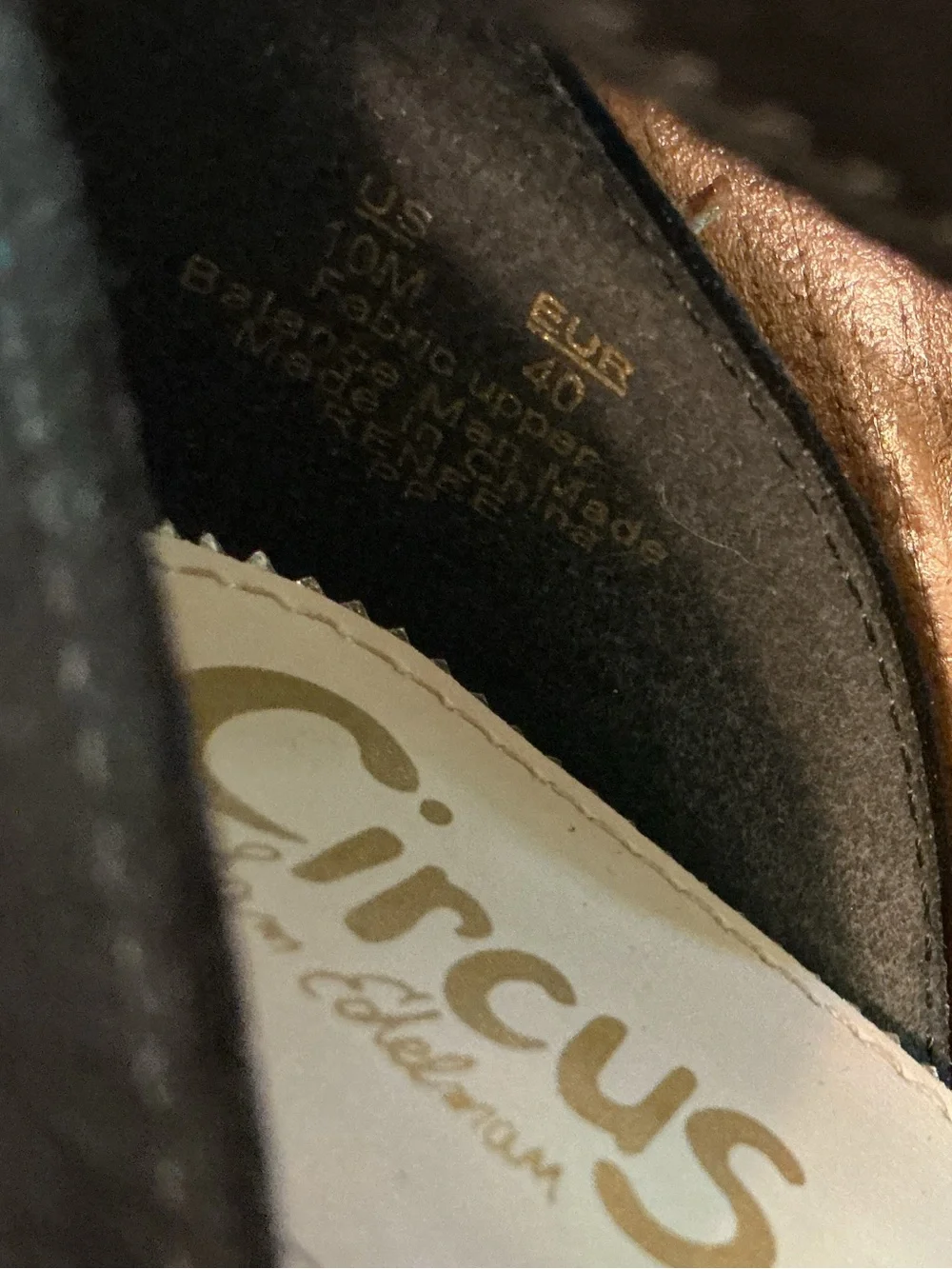 Circus by Sam Edelman Black Espadrille Wedge Sandals Ankle Strap Sz 10 Open Toe